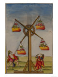 Family on a Ferris-Wheel  from the Boileau Album  Madras  India  c1785