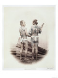 Betto or Groom  Tattooed a La Mode  19th Century