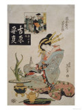 The Courtesan Suganosuke of Okamoto- Ya in the Fourth Month