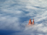 Castle Butte  Monument Valley  Utah