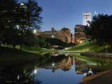 Skyline at Dusk  Omaha  Nebraska