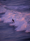 Surfer at Huntington Beach  Orange County  California