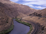 Yakima Canyon and Yakima River  Kittitas County  Washington