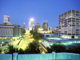 Downtown Evening Lighting  Tulsa  Oklahoma