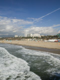 Shorefront from Santa Monica Pier  Santa Monica  Los Angeles  California