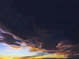 Clouds At Sunset  Great Falls  Montana