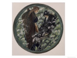 Witches Tree  Nimue Beguiling Merlin with Enchantment