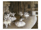 Repetition D'Un Ballet Sur La Scene