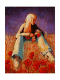 Beth and Poppies