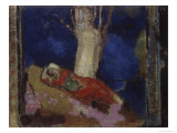 Woman Lying under the Tree