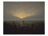 Moonrise over the Sea  c1821