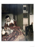 Girl Asleep at a Table