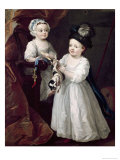 Lord Grey and Lady Mary West as Children