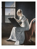 Young Woman Drawing  c1801