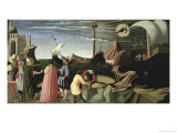 Story of Saint Luke Predella Triptych