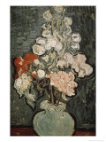 Still Life: Vase with Rose  Mallows