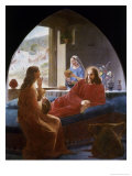 Jesus with Mary and Martha