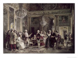 John Paul Jones and Benjamin Franklin at Louis XVI's Court