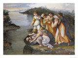 Moses Found in the Bulrushes