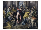 Christ Driving Moneychangers from Temple