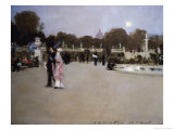Luxembourg Gardens at Twilight