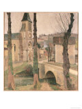 Bridge  Church and School at La Bastide