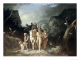 Daniel Boone Escorting Pioneers  c1775