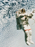 Astronaut Walking in Space