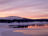 Sunset  Boca Reservoir  Truckee  CA