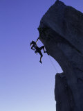 Rock Climber  the Needles  CA