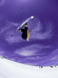 Airborne Snow Boarder