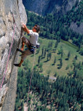 Rock Climbing  Yosemite  CA