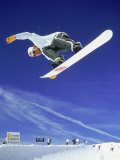 Airborne Snow Boarder