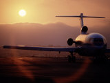 Silhouette of Airplane