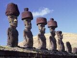 Ahu Tepito Kura  Anakena  Easter Island  Chile