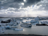 Jokulsarlon  Lagoon of Icebergs  SE Iceland