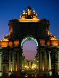 Statue at Night  Portugal