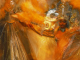 Samba Dancers  Rio de Janeiro  Brazil