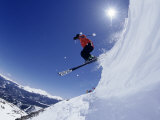 Man Skiing  Breckenridge  CO
