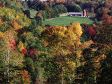 Countryside with Barn  Vermont