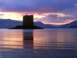 Castle Stalker at Dusk  Argyll  Scotland
