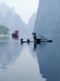 Fishing with Cormorants  Li River  China