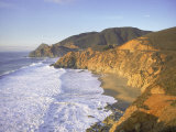Seascape with Cliffs  San Mateo County  CA