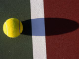 Tennis Ball on Court