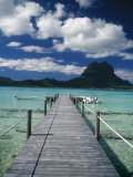 Scenic Dock off Motu Tapu  Bora Bora