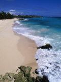 Beach at Sam Lords Castle  East Coast