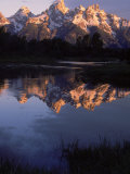 Dawn  Grand Tetons  WY