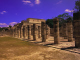 Ancient Mayan City Ruin  Chichen Itza  Mexico