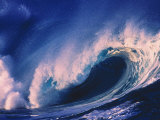 North Oahu  HI  Ocean Wave at High Contrast