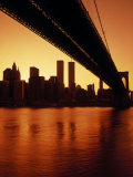 Brooklyn Bridge & Ny Skyline
